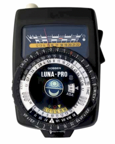 The "zone scale" of the Gossen Luna Pro SBC expsure meter | Open